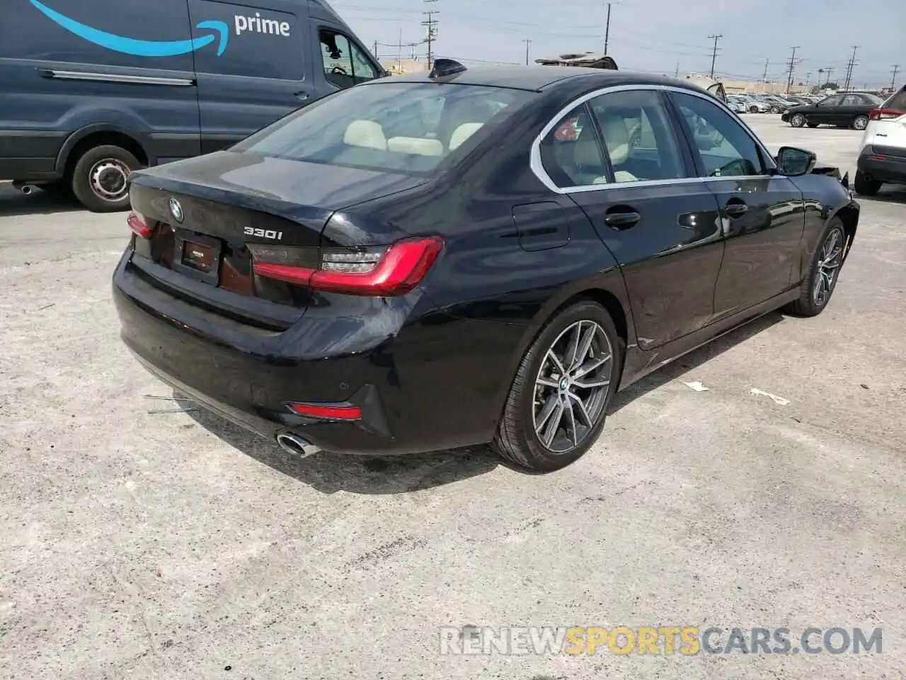 4 Photograph of a damaged car 3MW5R1J09M8B76537 BMW 3 SERIES 2021