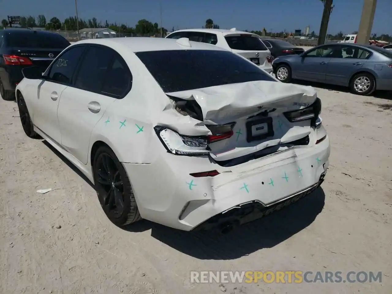 3 Photograph of a damaged car 3MW5R1J0XM8B66678 BMW 3 SERIES 2021