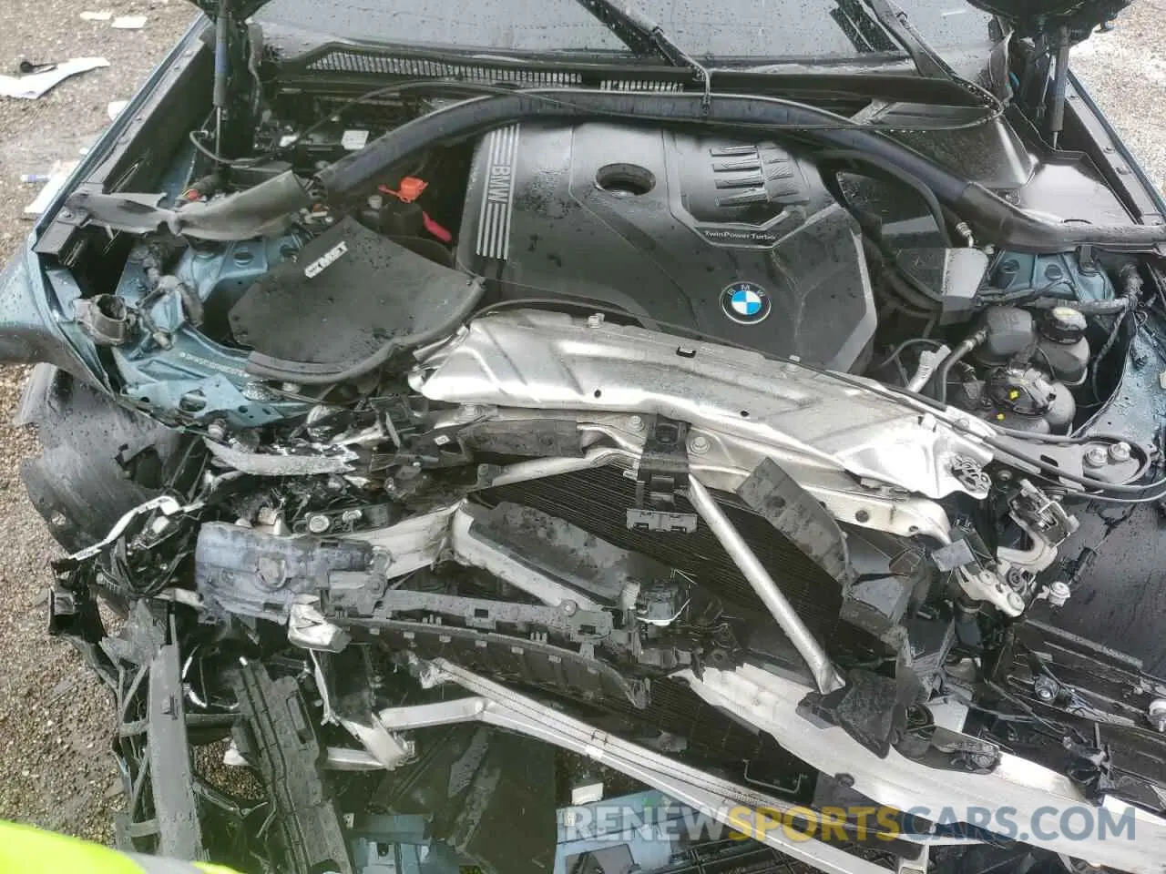11 Photograph of a damaged car 3MW5R1J0XM8B70715 BMW 3 SERIES 2021