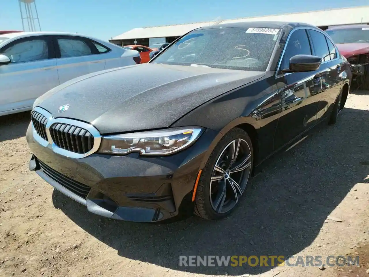 2 Photograph of a damaged car 3MW5R1J0XM8C08315 BMW 3 SERIES 2021