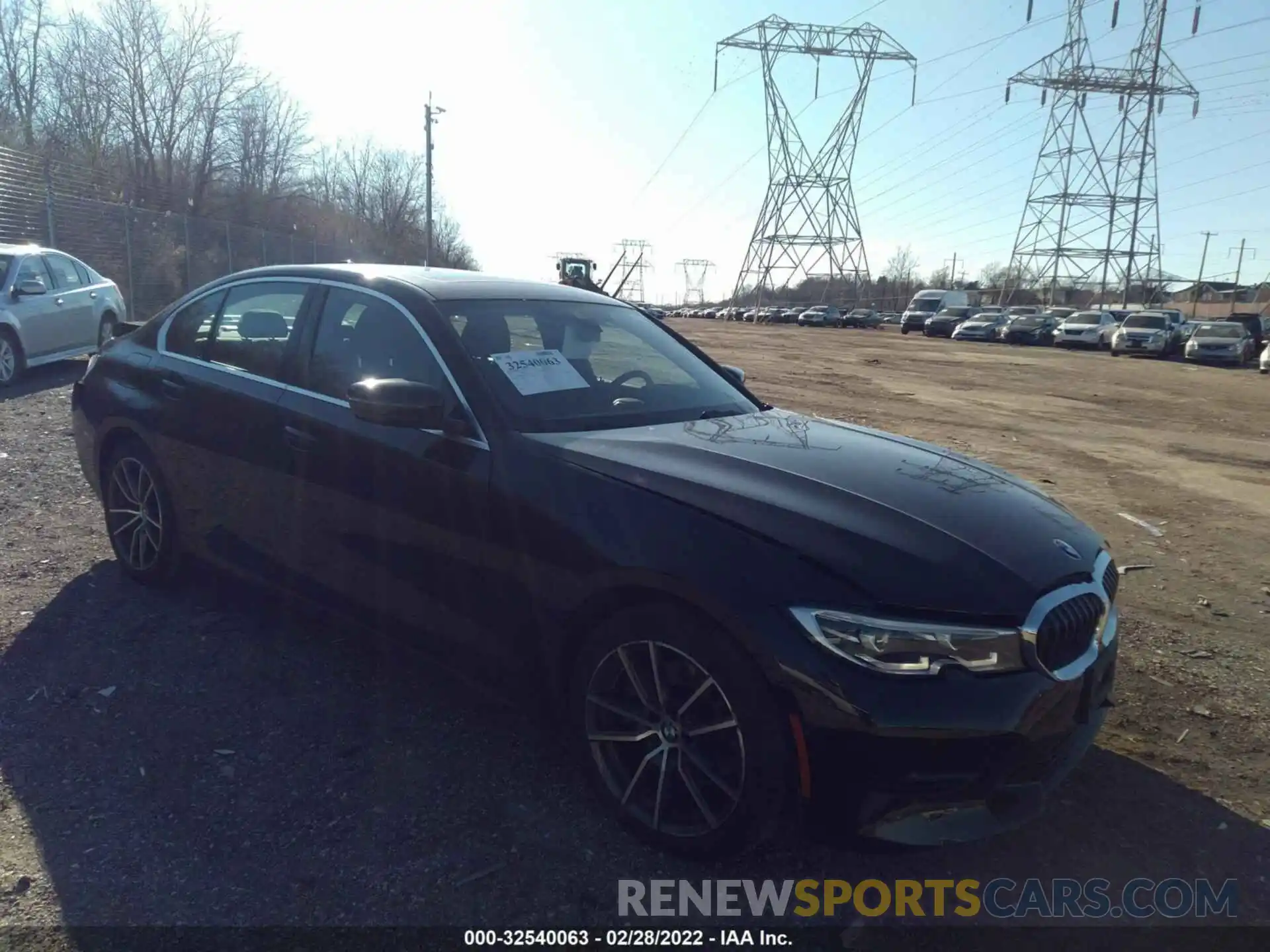 1 Photograph of a damaged car 3MW5R7J00M8B63064 BMW 3 SERIES 2021