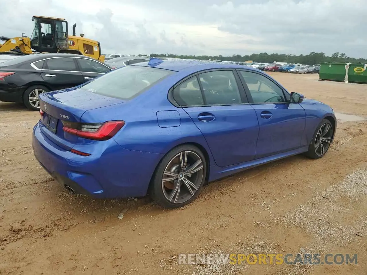 3 Photograph of a damaged car 3MW5R7J00M8B64277 BMW 3 SERIES 2021