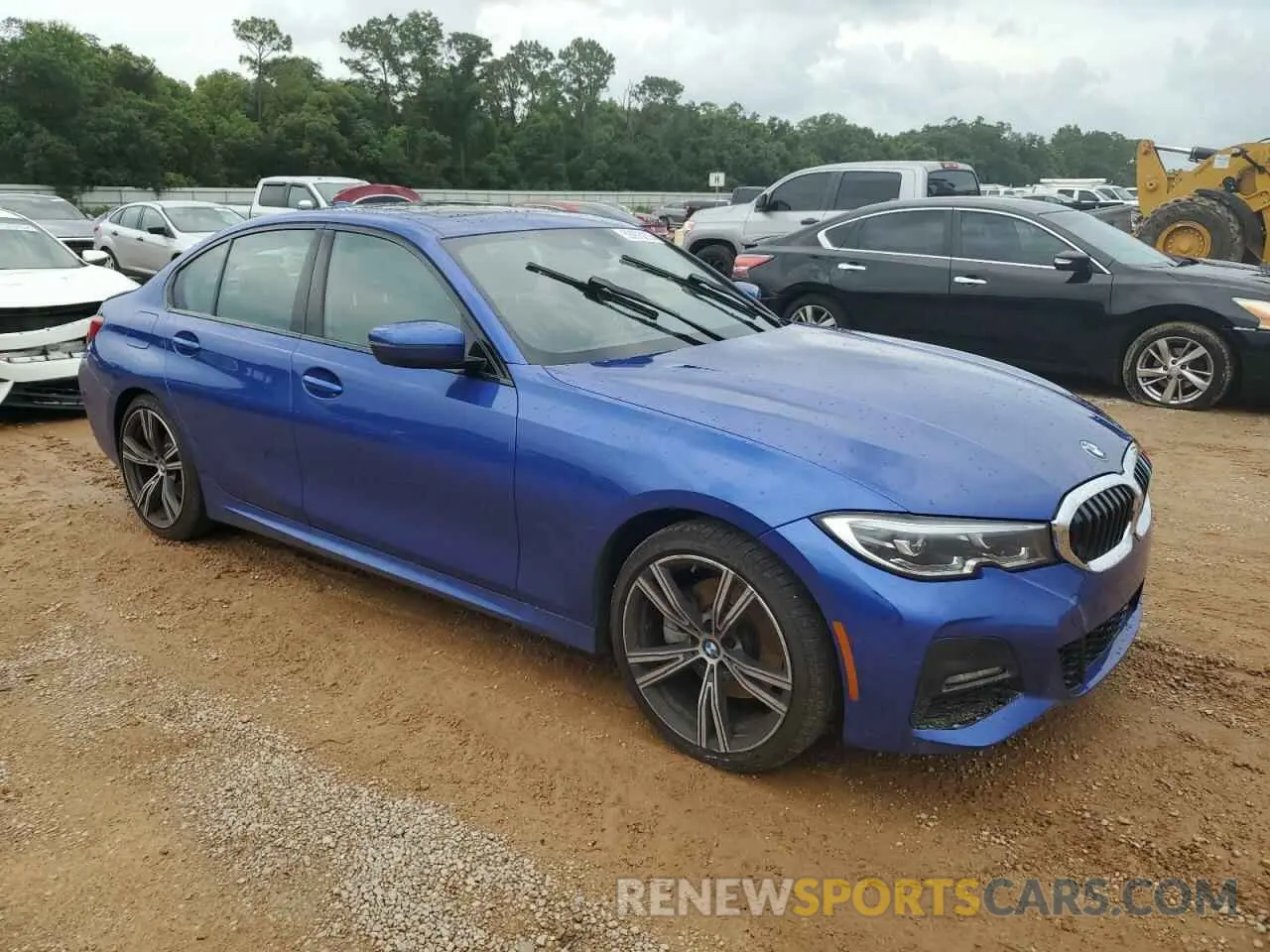 4 Photograph of a damaged car 3MW5R7J00M8B64277 BMW 3 SERIES 2021