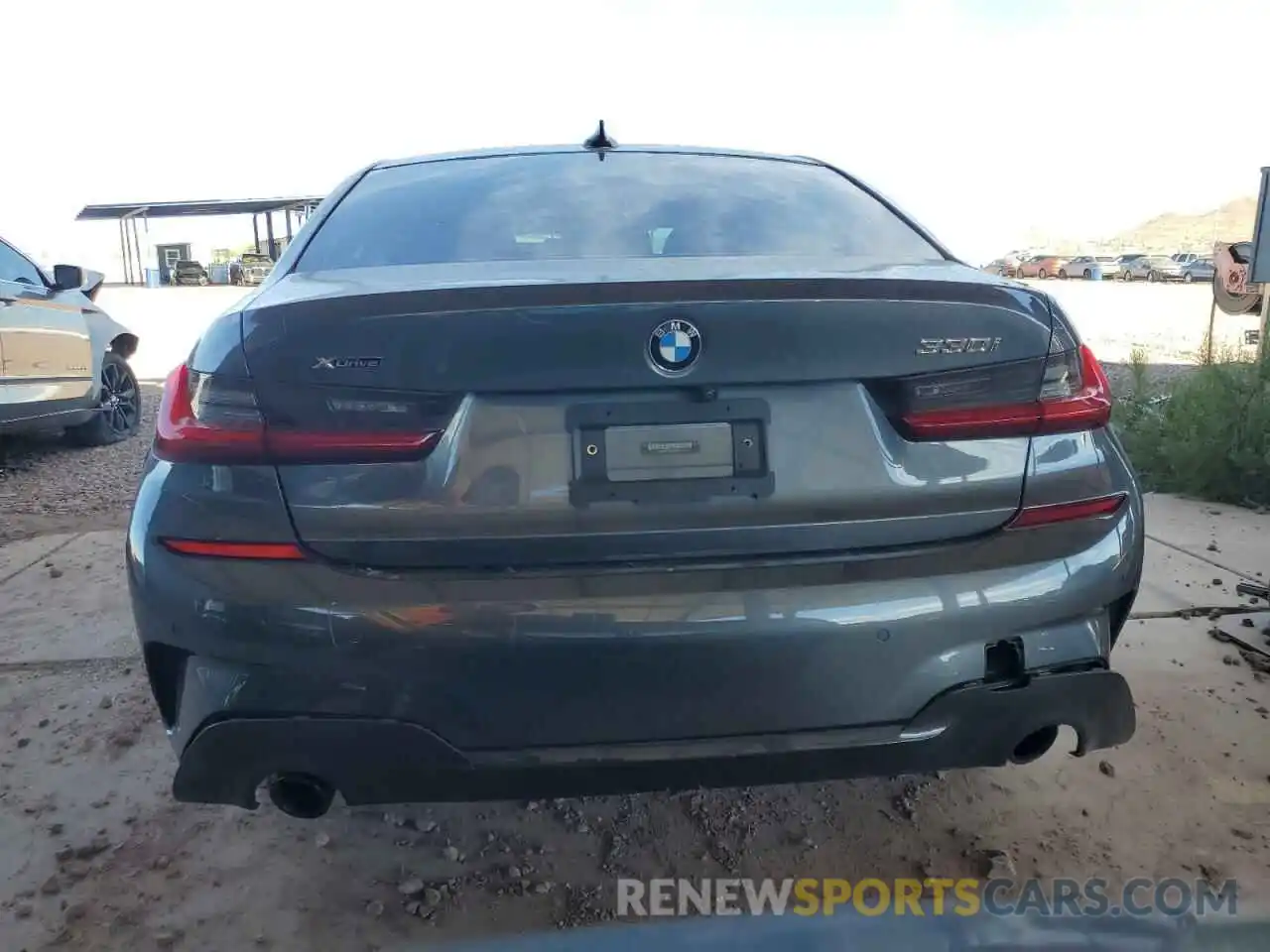 6 Photograph of a damaged car 3MW5R7J00M8B74839 BMW 3 SERIES 2021