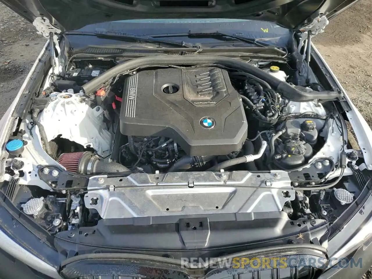 11 Photograph of a damaged car 3MW5R7J00M8B78356 BMW 3 SERIES 2021