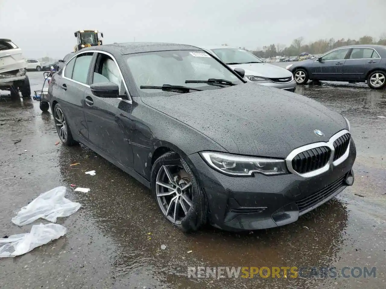 1 Photograph of a damaged car 3MW5R7J00M8C10271 BMW 3 SERIES 2021