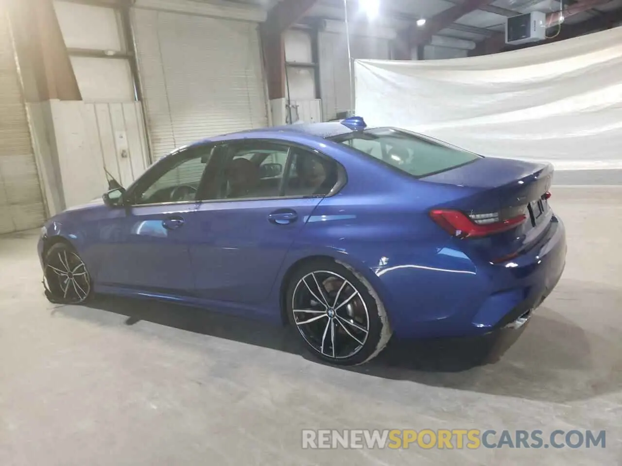 2 Photograph of a damaged car 3MW5R7J01M8B94016 BMW 3 SERIES 2021