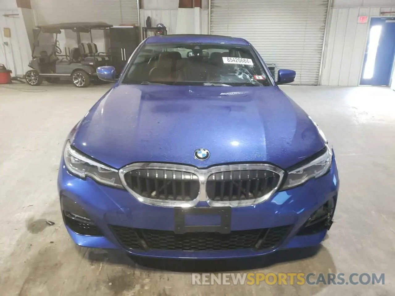 5 Photograph of a damaged car 3MW5R7J01M8B94016 BMW 3 SERIES 2021