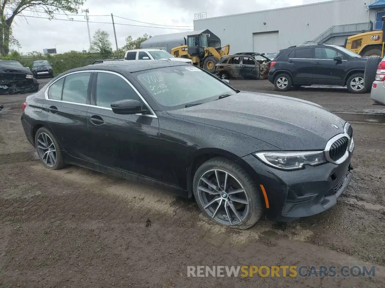 4 Photograph of a damaged car 3MW5R7J01M8B98681 BMW 3 SERIES 2021