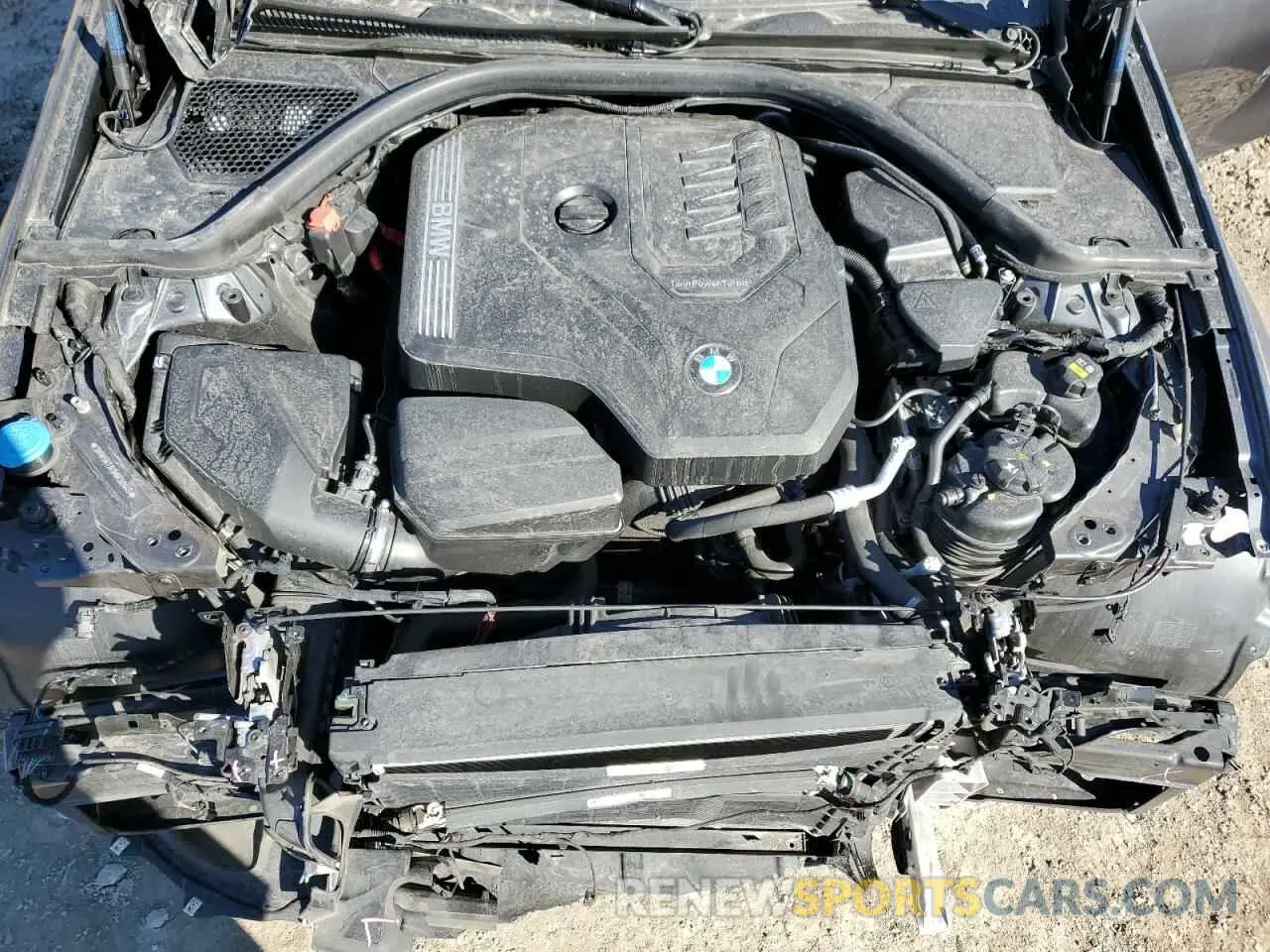 11 Photograph of a damaged car 3MW5R7J01M8C00445 BMW 3 SERIES 2021