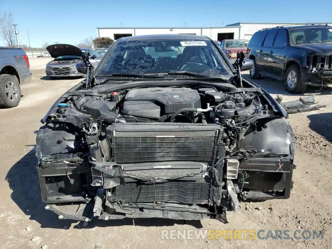 5 Photograph of a damaged car 3MW5R7J01M8C00445 BMW 3 SERIES 2021