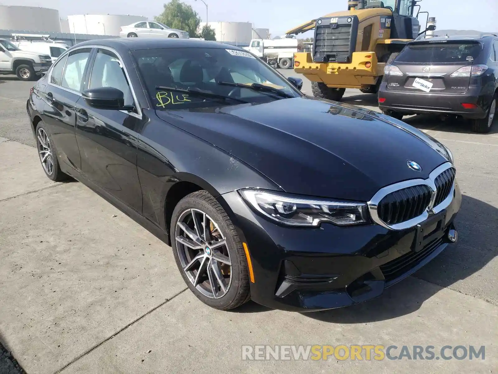 1 Photograph of a damaged car 3MW5R7J01M8C12434 BMW 3 SERIES 2021