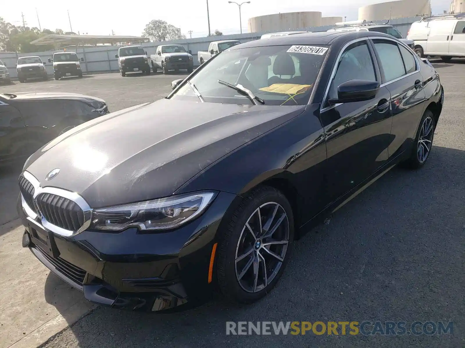 2 Photograph of a damaged car 3MW5R7J01M8C12434 BMW 3 SERIES 2021