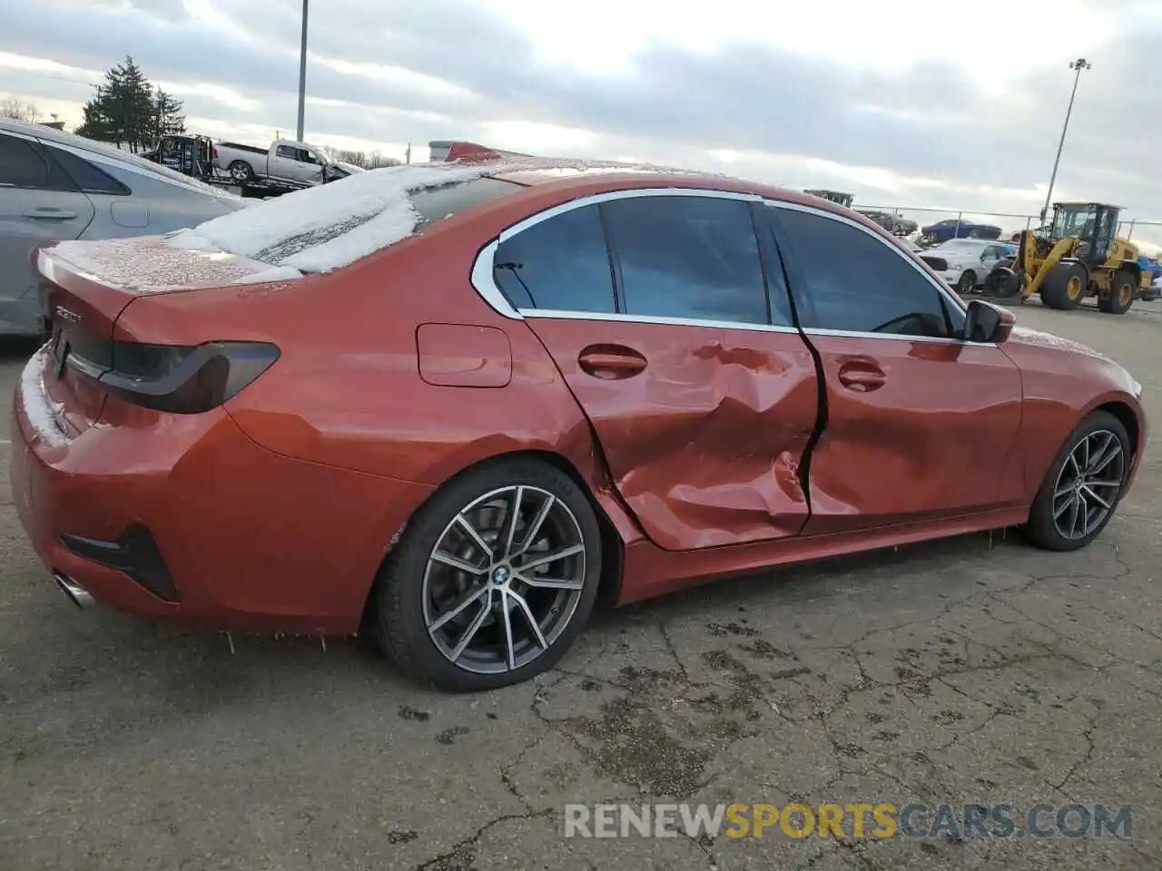 3 Photograph of a damaged car 3MW5R7J01M8C16841 BMW 3 SERIES 2021