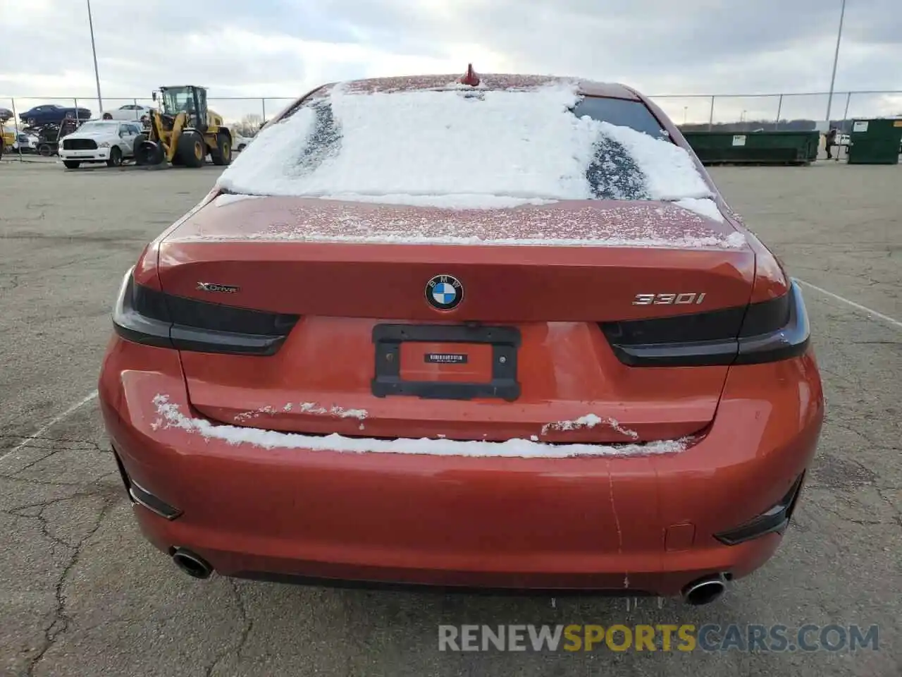 6 Photograph of a damaged car 3MW5R7J01M8C16841 BMW 3 SERIES 2021