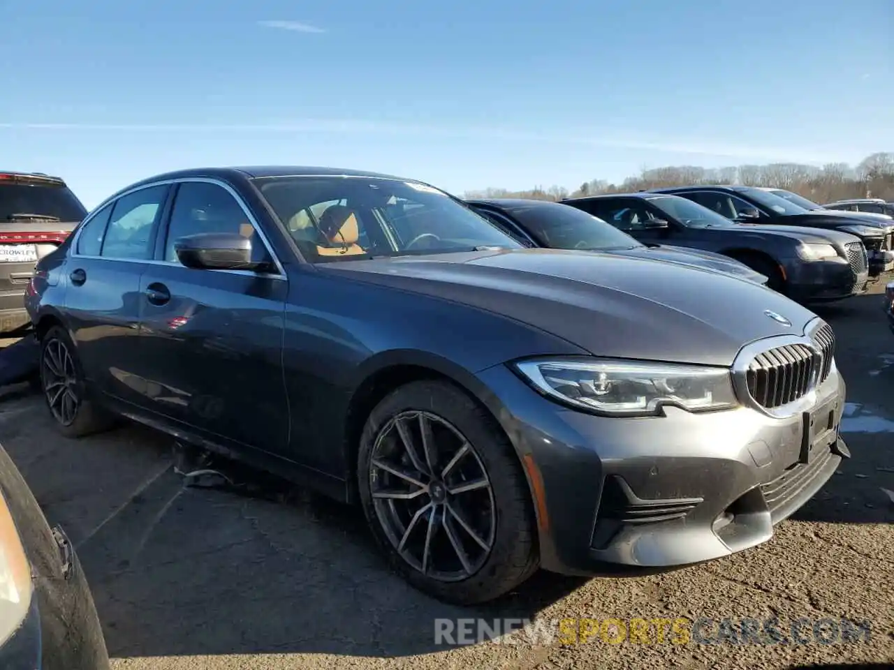 4 Photograph of a damaged car 3MW5R7J02M8B53295 BMW 3 SERIES 2021