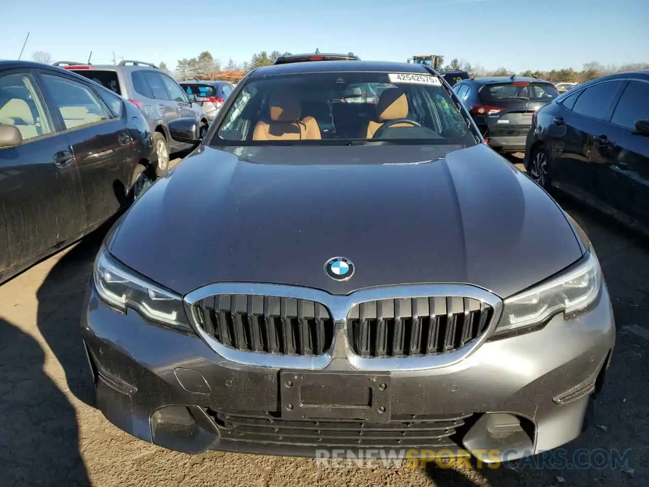 5 Photograph of a damaged car 3MW5R7J02M8B53295 BMW 3 SERIES 2021