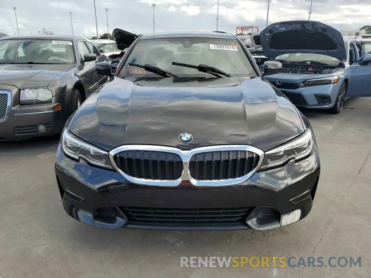 5 Photograph of a damaged car 3MW5R7J02M8B55113 BMW 3 SERIES 2021