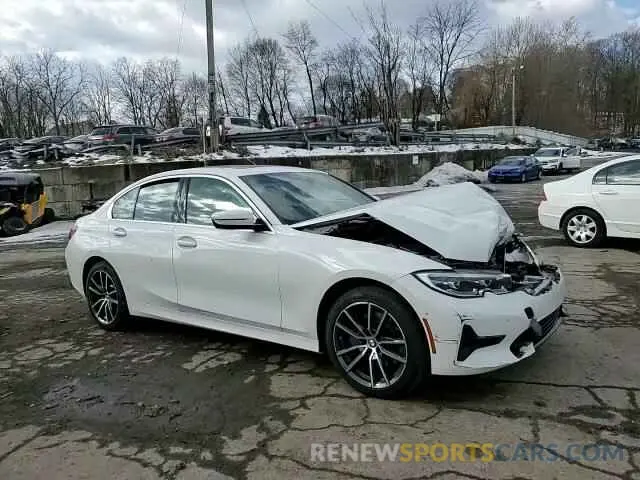 10 Photograph of a damaged car 3MW5R7J02M8B69061 BMW 3 SERIES 2021
