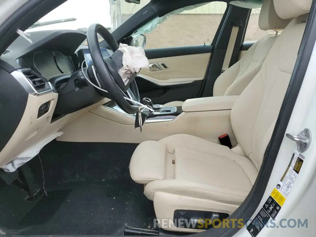 7 Photograph of a damaged car 3MW5R7J02M8B69061 BMW 3 SERIES 2021