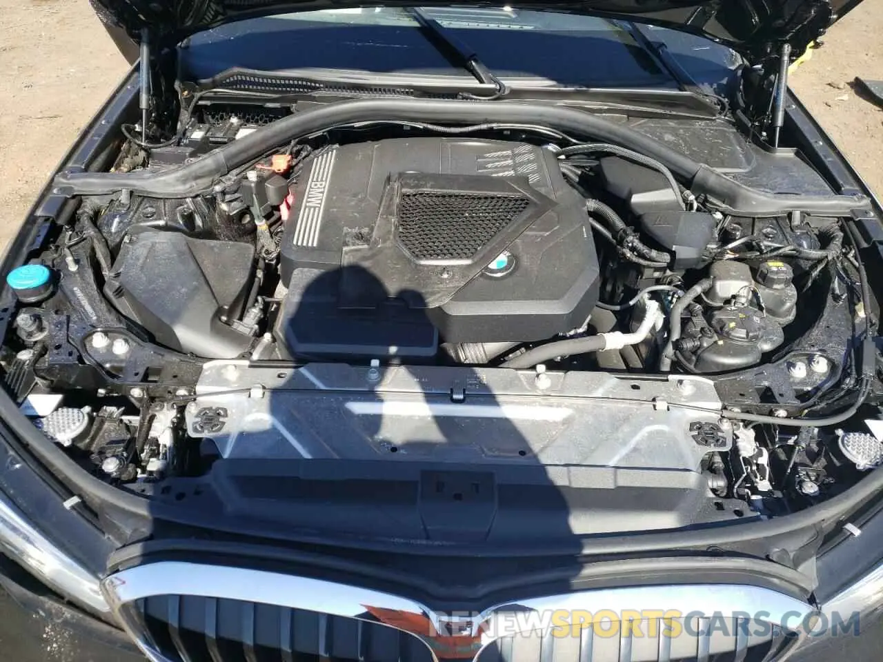 12 Photograph of a damaged car 3MW5R7J02M8B90539 BMW 3 SERIES 2021