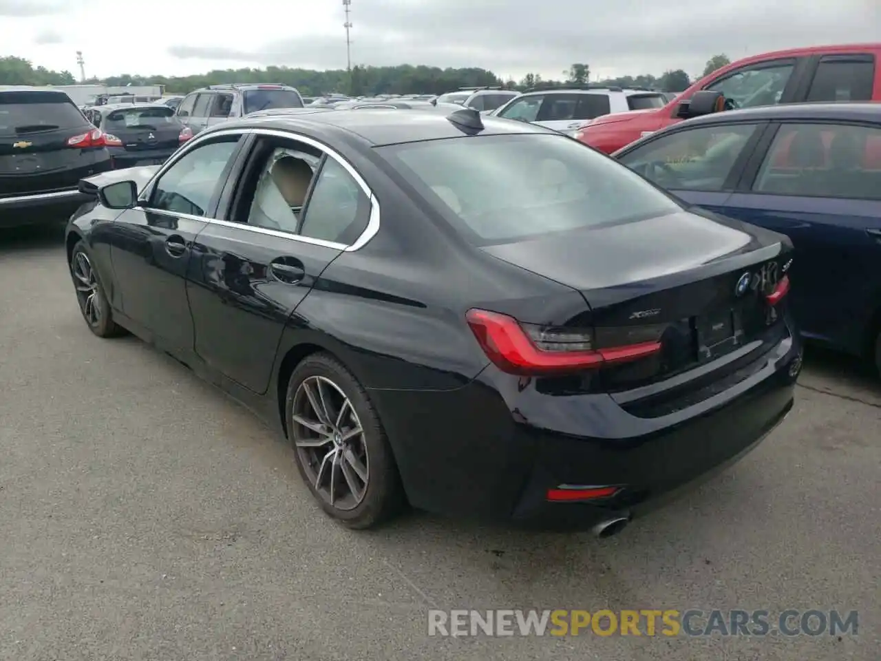 3 Photograph of a damaged car 3MW5R7J02M8B95658 BMW 3 SERIES 2021