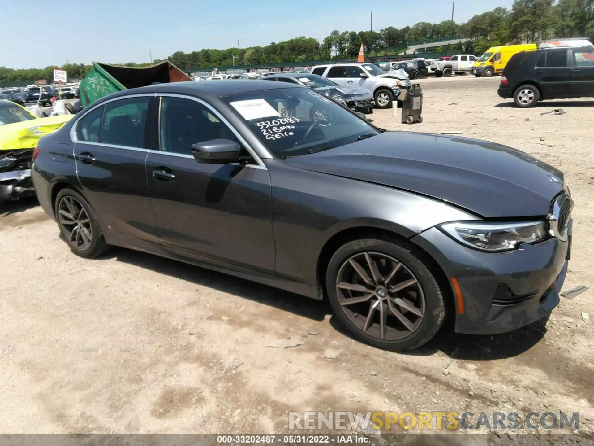 1 Photograph of a damaged car 3MW5R7J02M8C00681 BMW 3 SERIES 2021