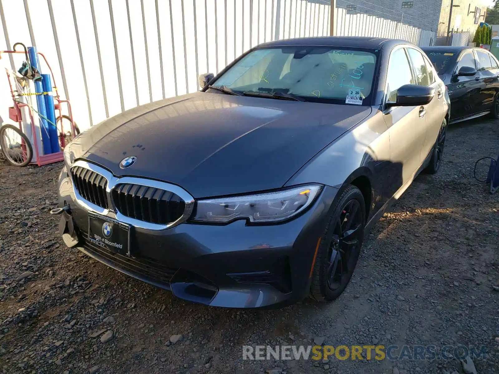 2 Photograph of a damaged car 3MW5R7J03M8B65052 BMW 3 SERIES 2021