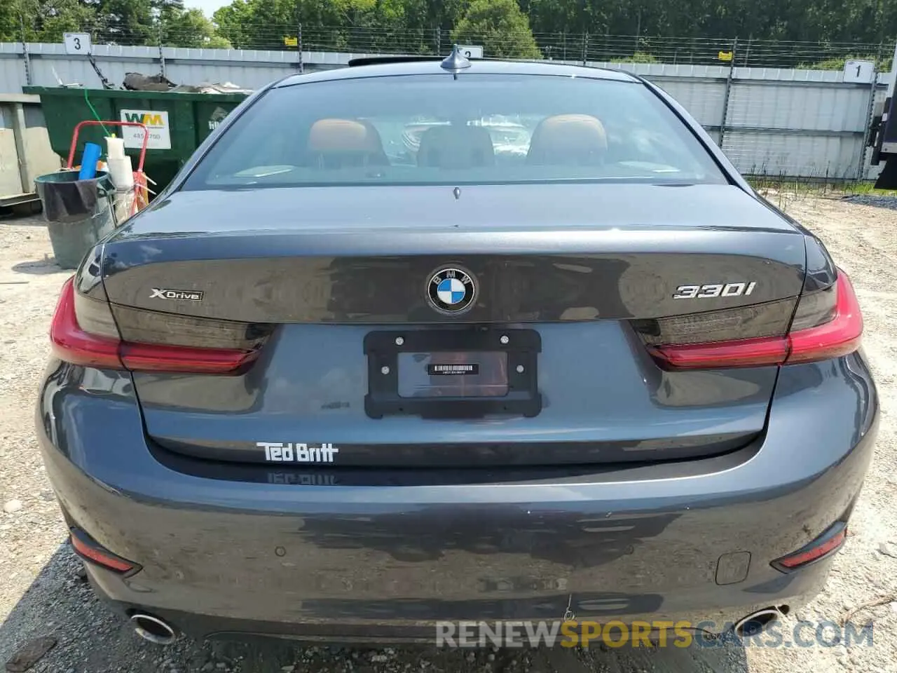 6 Photograph of a damaged car 3MW5R7J03M8B88167 BMW 3 SERIES 2021