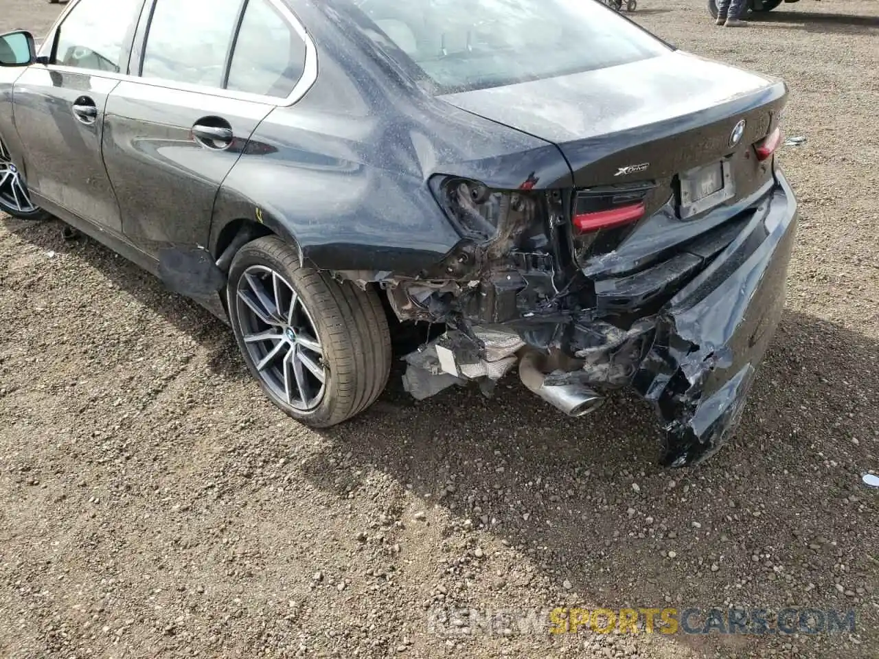 9 Photograph of a damaged car 3MW5R7J03M8C08059 BMW 3 SERIES 2021