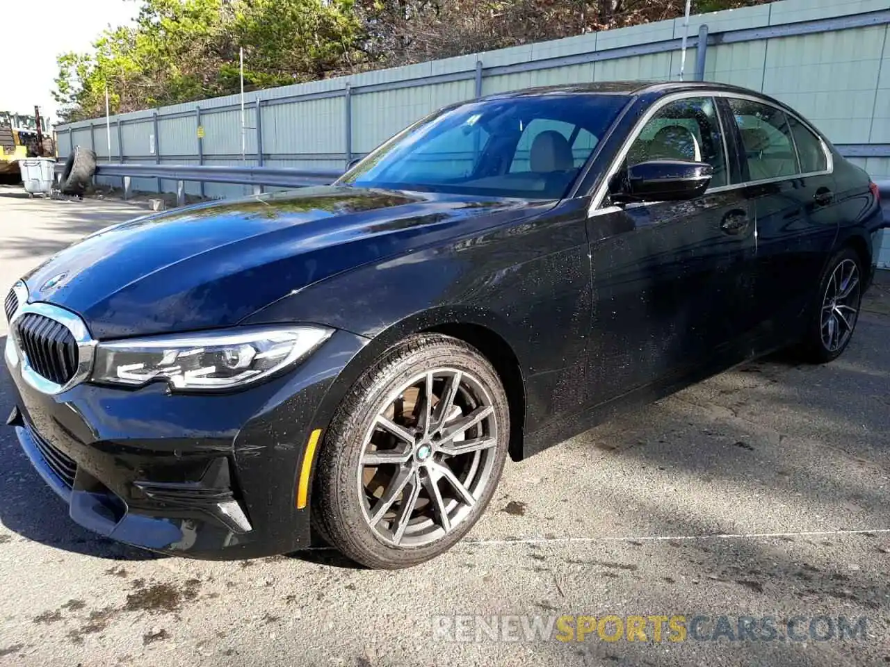 1 Photograph of a damaged car 3MW5R7J04M8B81776 BMW 3 SERIES 2021