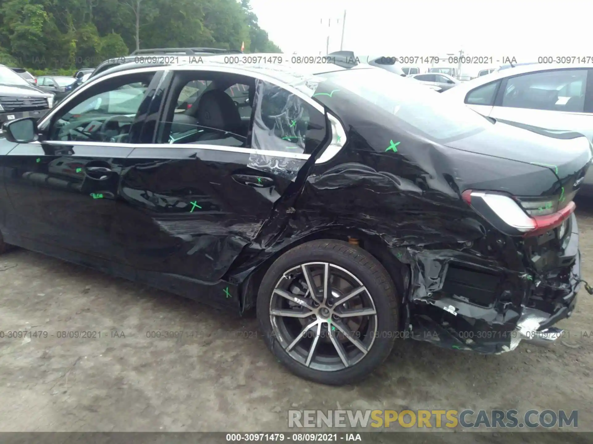 6 Photograph of a damaged car 3MW5R7J04M8C04635 BMW 3 SERIES 2021