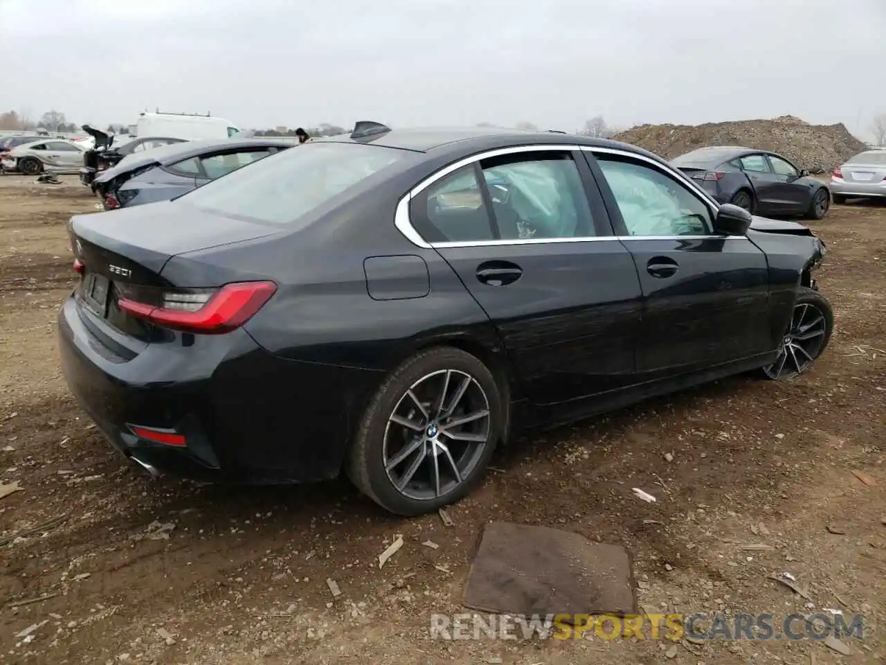 3 Photograph of a damaged car 3MW5R7J04M8C07390 BMW 3 SERIES 2021