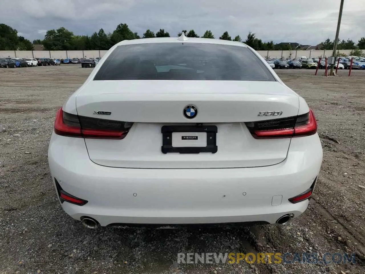 6 Photograph of a damaged car 3MW5R7J05M8B61049 BMW 3 SERIES 2021