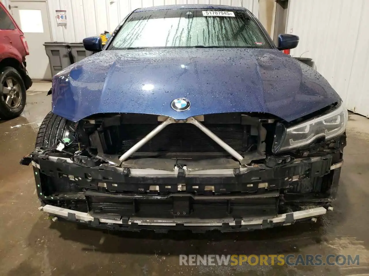 5 Photograph of a damaged car 3MW5R7J05M8B65599 BMW 3 SERIES 2021