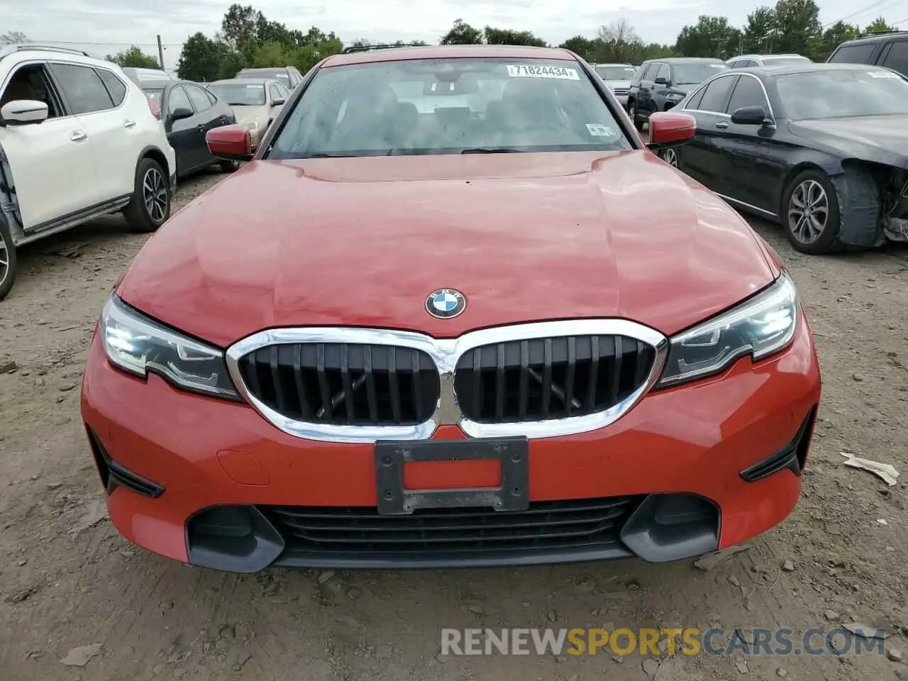 5 Photograph of a damaged car 3MW5R7J05M8B65845 BMW 3 SERIES 2021