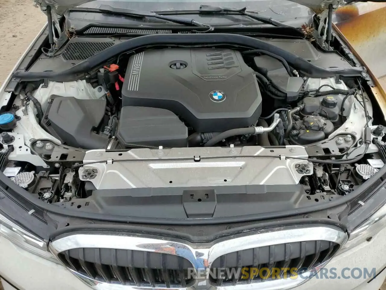 11 Photograph of a damaged car 3MW5R7J05M8B67868 BMW 3 SERIES 2021