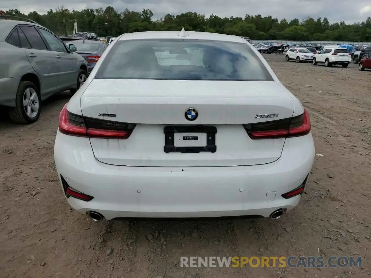 6 Photograph of a damaged car 3MW5R7J05M8B67868 BMW 3 SERIES 2021