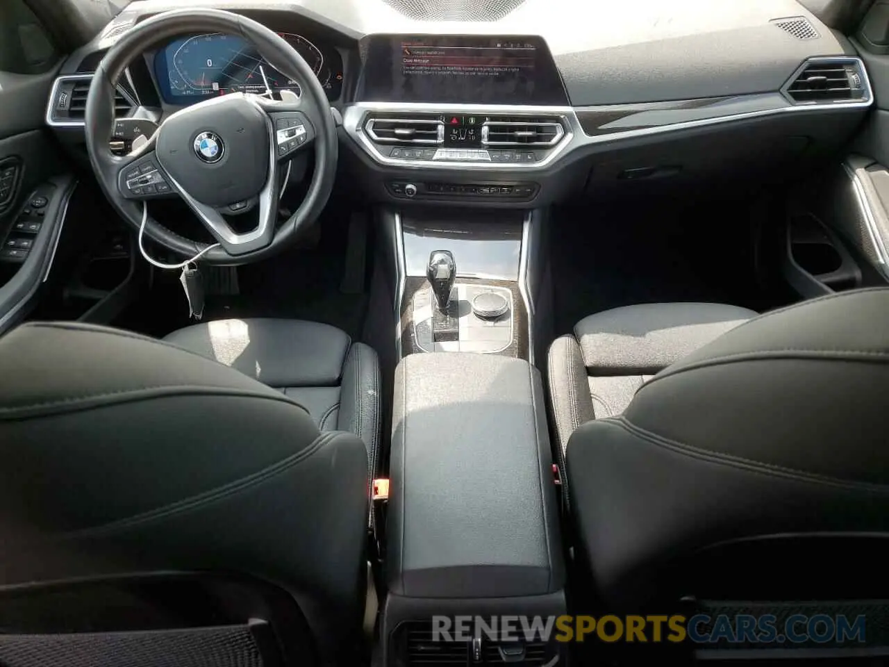 8 Photograph of a damaged car 3MW5R7J05M8B98568 BMW 3 SERIES 2021