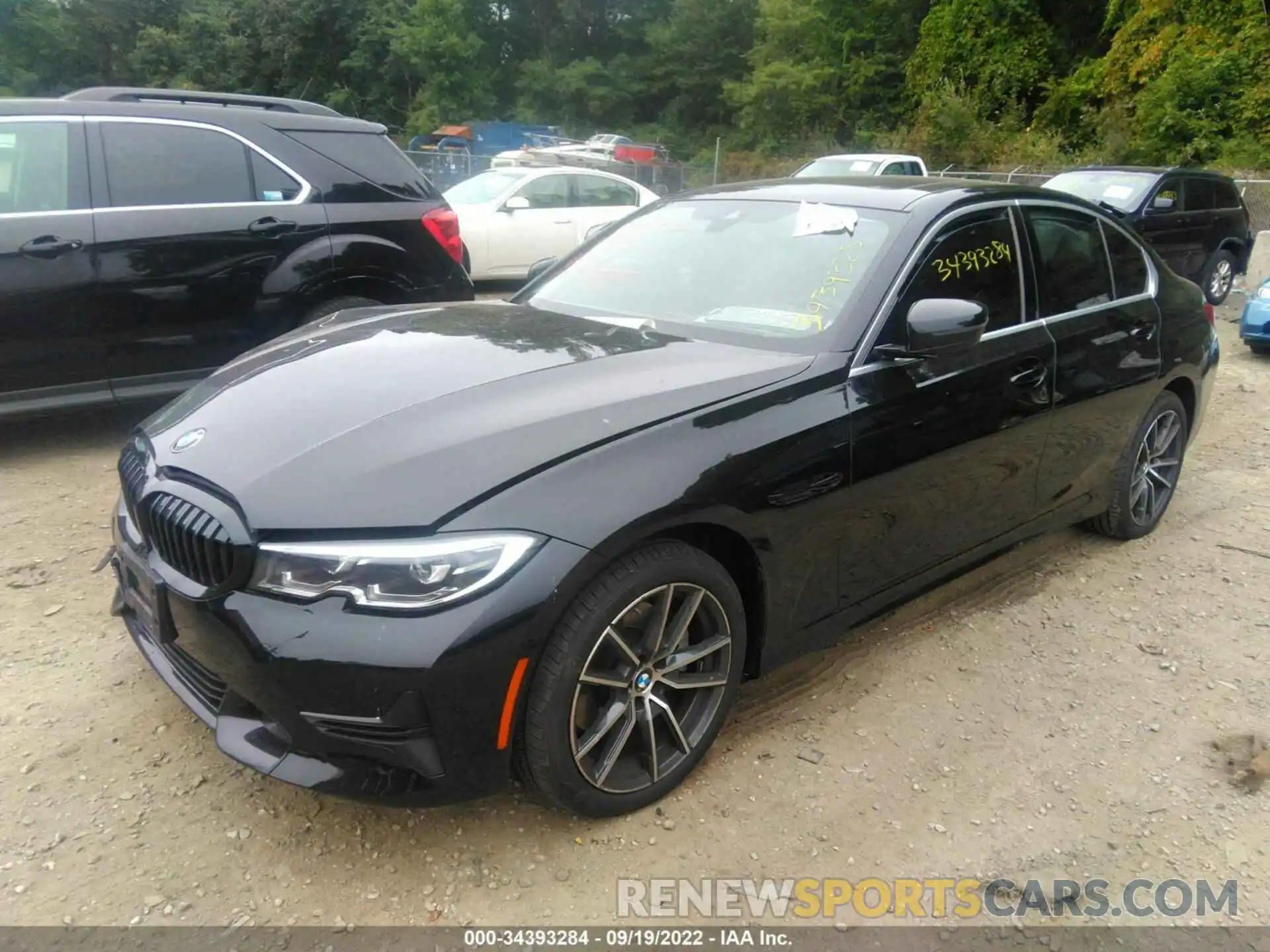 2 Photograph of a damaged car 3MW5R7J05M8C01176 BMW 3 SERIES 2021