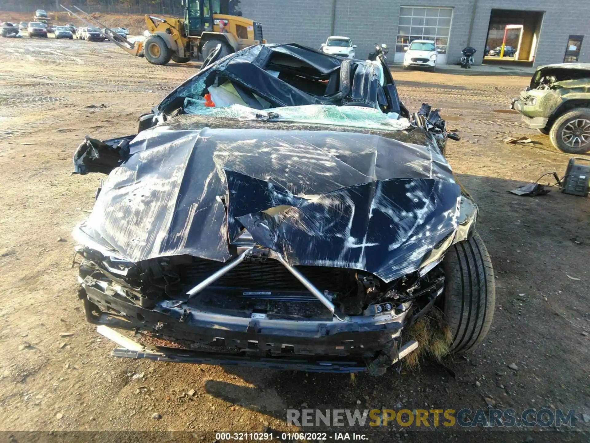 6 Photograph of a damaged car 3MW5R7J05M8C08418 BMW 3 SERIES 2021