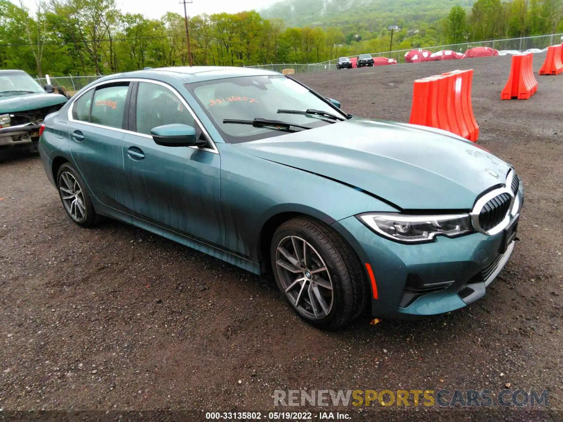 1 Photograph of a damaged car 3MW5R7J05M8C15384 BMW 3 SERIES 2021