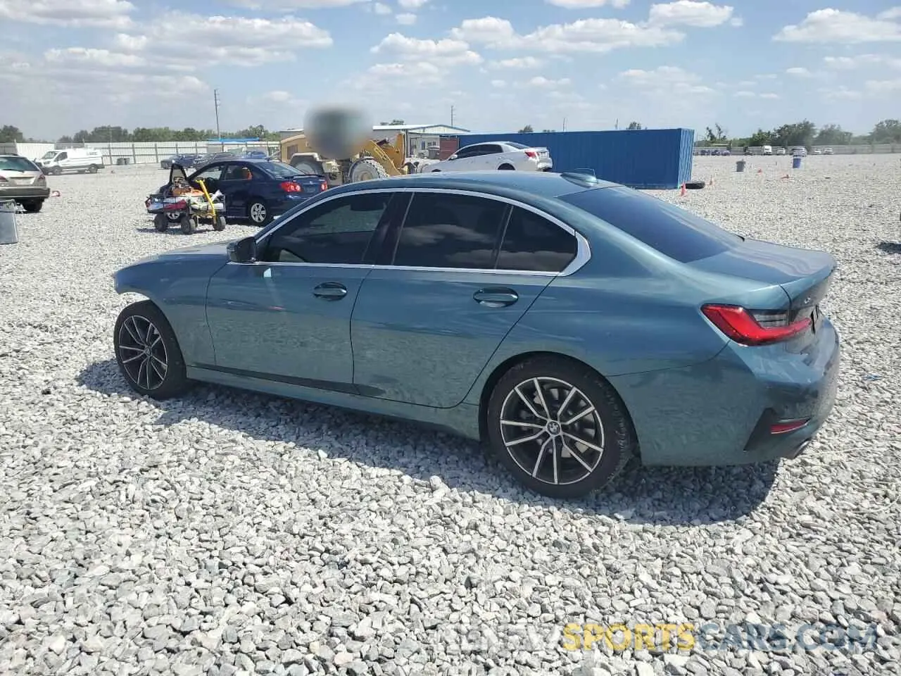 2 Photograph of a damaged car 3MW5R7J06M8B72870 BMW 3 SERIES 2021