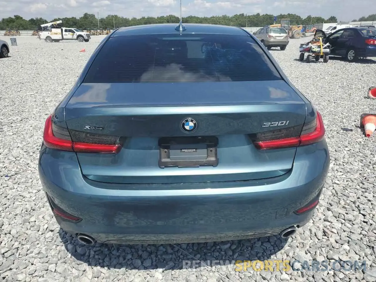 6 Photograph of a damaged car 3MW5R7J06M8B72870 BMW 3 SERIES 2021