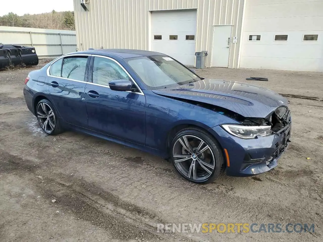 4 Photograph of a damaged car 3MW5R7J06M8B73212 BMW 3 SERIES 2021