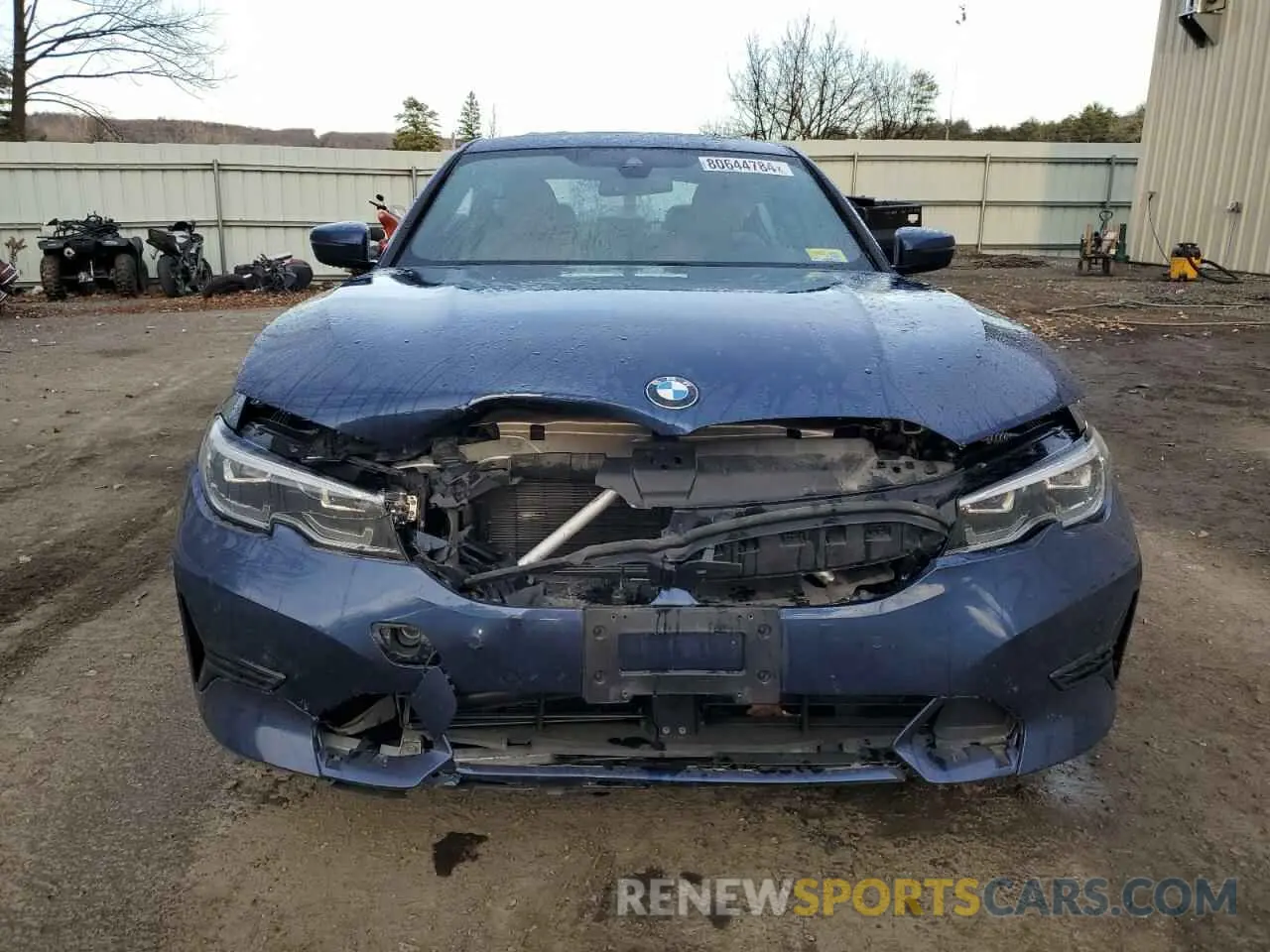 5 Photograph of a damaged car 3MW5R7J06M8B73212 BMW 3 SERIES 2021