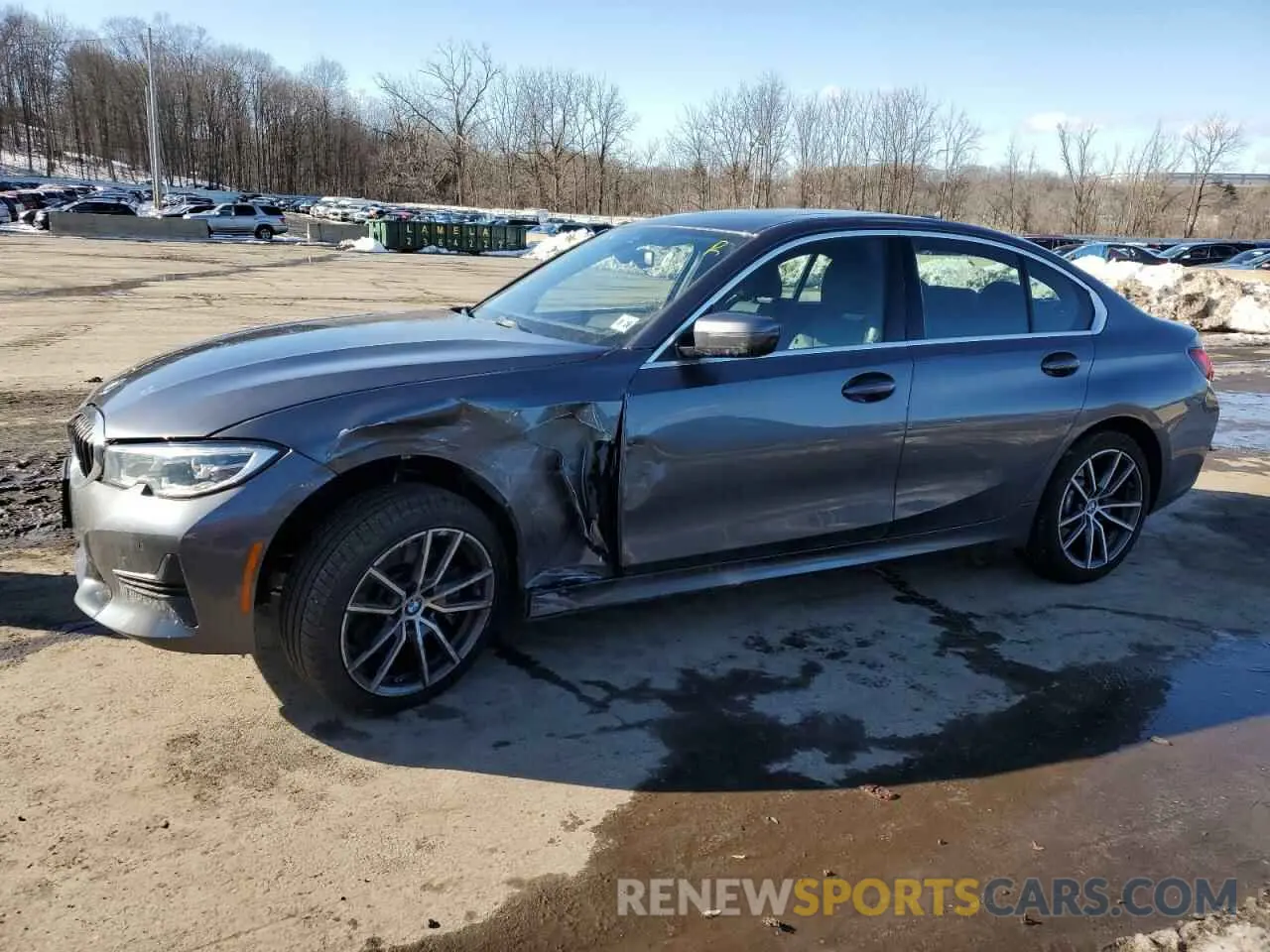 1 Photograph of a damaged car 3MW5R7J06M8B85005 BMW 3 SERIES 2021
