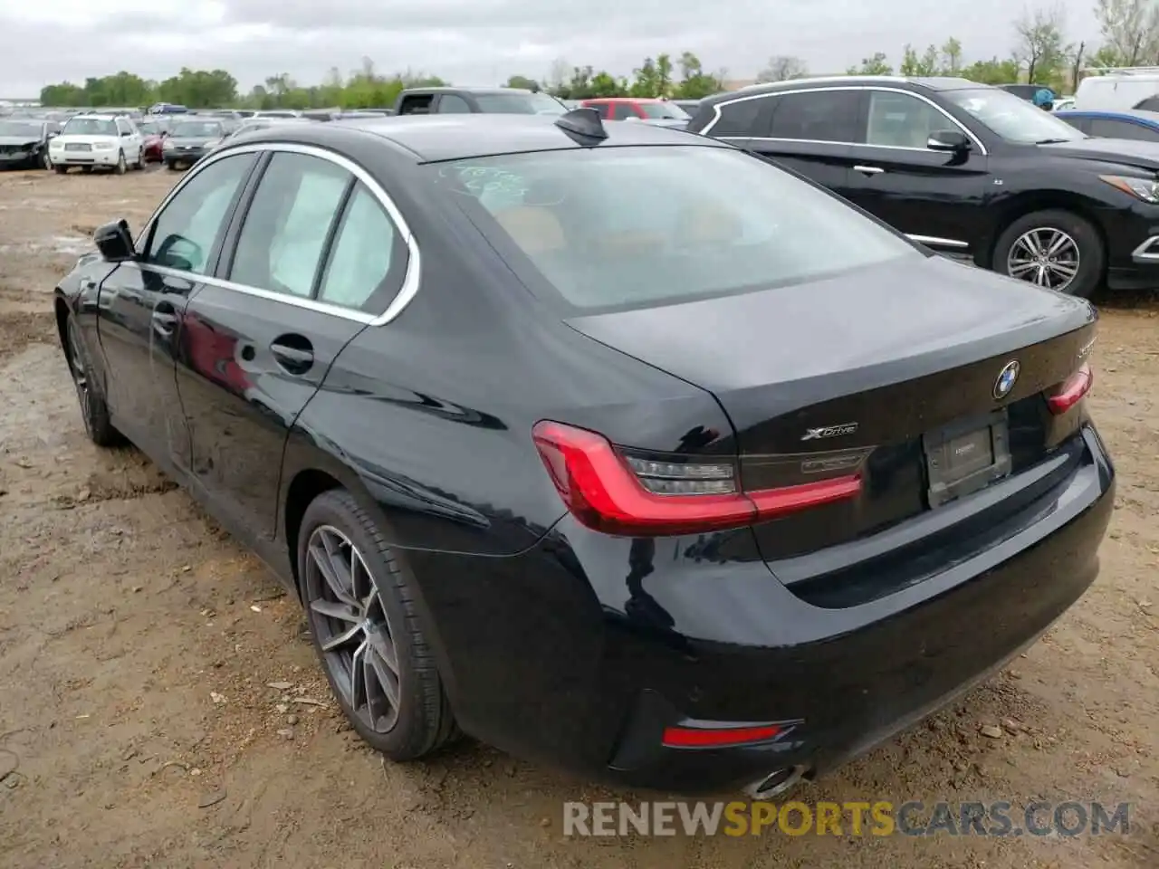 3 Photograph of a damaged car 3MW5R7J06M8B95677 BMW 3 SERIES 2021