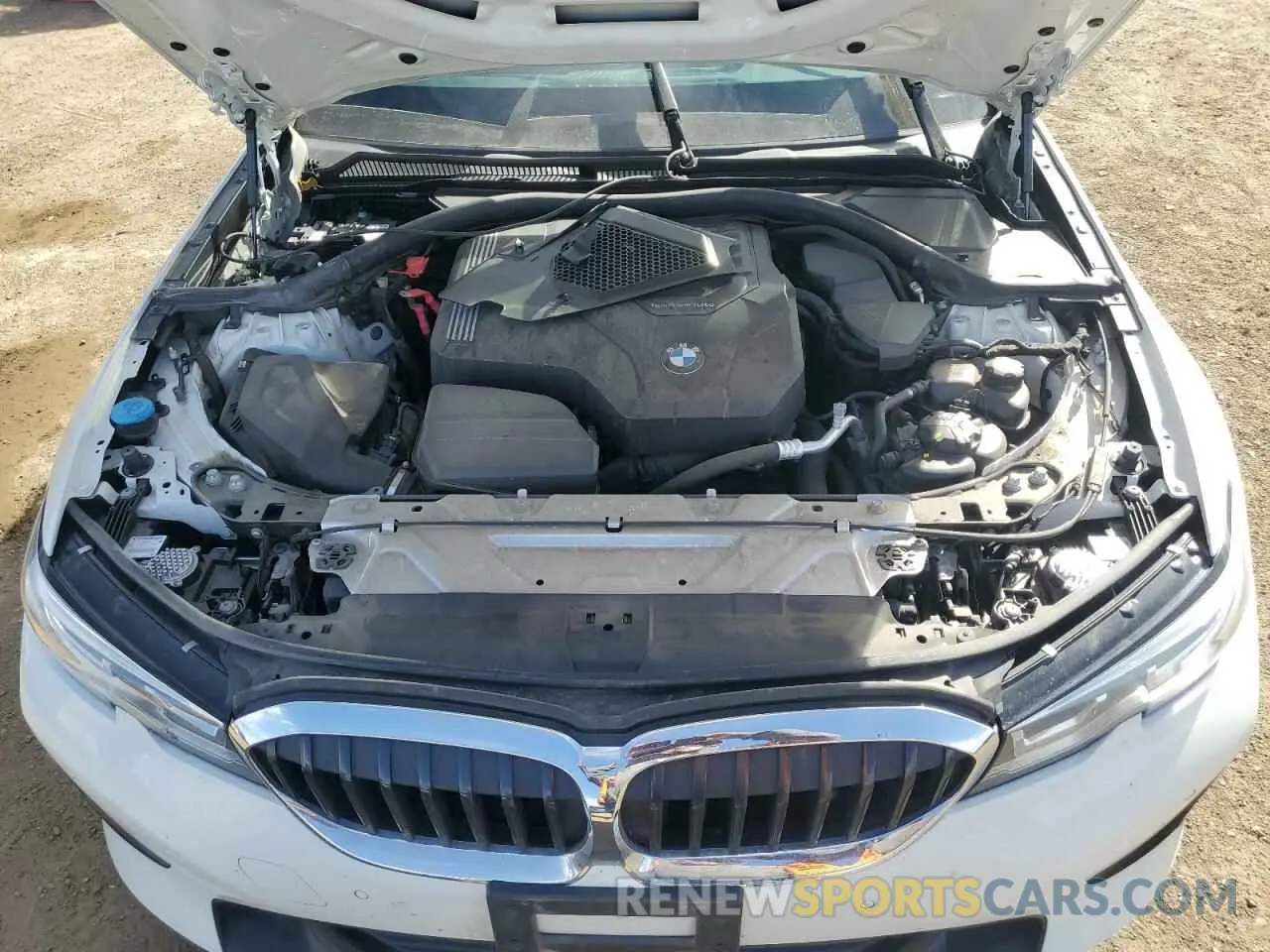 12 Photograph of a damaged car 3MW5R7J06M8C11375 BMW 3 SERIES 2021