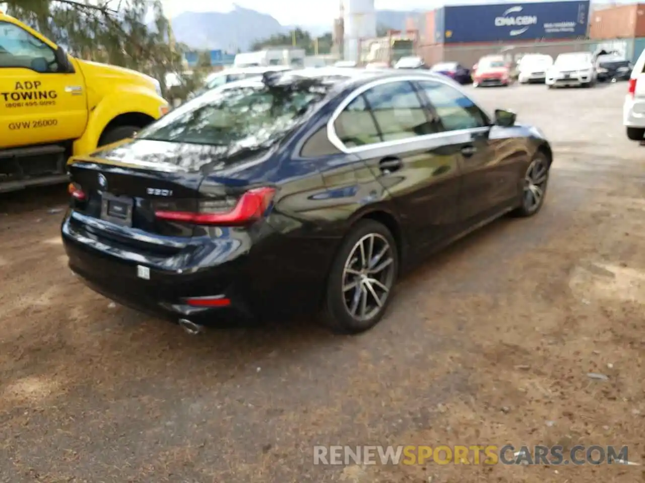 4 Photograph of a damaged car 3MW5R7J06M8C15765 BMW 3 SERIES 2021